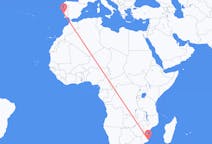 Flights from Inhambane, Mozambique to Lisbon, Portugal