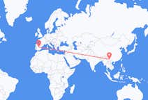 Flyrejser fra Kunming til Madrid