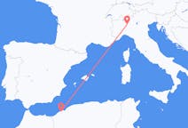 Flyreiser fra Oran, til Milano