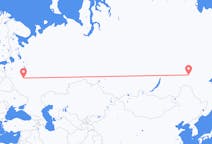 Flüge von der Stadt Neryungri in die Stadt Moskau