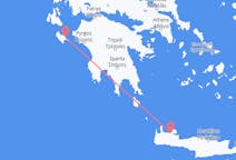 Voos de Chania, Grécia para a ilha de Zaquintos, Grécia