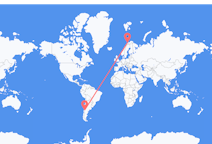 Flights from San Martín de los Andes, Argentina to Tromsø, Norway