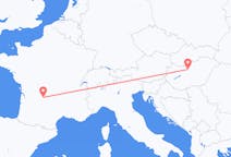 Vols de Budapest, Hongrie vers Brive-la-gaillarde, France