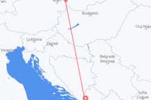 Flyrejser fra Tivat til Bratislava