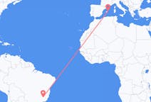 Flyreiser fra Belo Horizonte, Brasil til Mahon, Spania