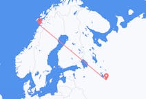 Fly fra Jaroslavl til Bodø