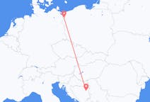 Flug frá Tuzla, Bosníu og Hersegóvínu til Szczecin, Póllandi