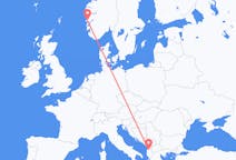 Flights from Tirana, Albania to Bergen, Norway