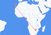 Vluchten van Polokwane, Limpopo, Zuid-Afrika naar Las Palmas (ort i Mexiko, Veracruz, Tihuatlán), Spanje
