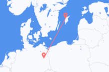 Loty z Visby (Dania), Szwecja z Berlin, Niemcy