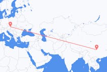Flights from Chongqing to Vienna