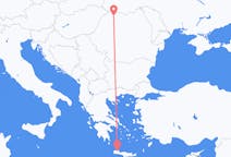 Flights from Baia Mare, Romania to Chania, Greece