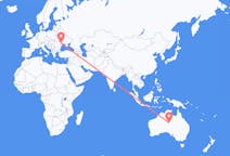 澳大利亚出发地 愛麗斯泉飞往澳大利亚目的地 基希讷乌的航班