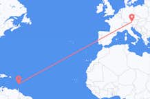 Flights from Saint Lucia to Salzburg