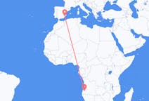 Flyg från Lubango, Angola till Murcia, Spanien
