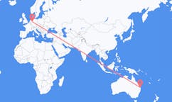Flyreiser fra Sunshine Coast Region, Australia til Münster, Tyskland
