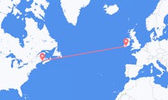 Flyg från Saint John, Amerikanska Jungfruöarna till Cork