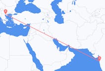 出发地 印度出发地 孟买目的地 希腊塞萨洛尼基的航班