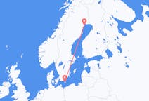 Fly fra Bornholm til Luleå