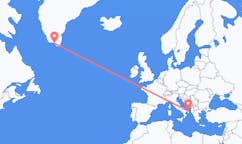 出发地 意大利布林迪西目的地 格陵兰卡科尔托克的航班