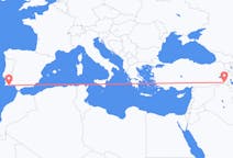 Flights from Hakkâri, Turkey to Faro, Portugal