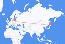 Flights from Asahikawa, Japan to Warsaw, Poland