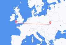 Flights from Lviv, Ukraine to Newquay, the United Kingdom