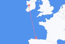 Flyg från Asturien, Spanien till Shannon, County Clare, Irland