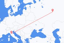 Flights from Cheboksary, Russia to Florence, Italy