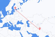Flyreiser fra Amritsar, til Helsingfors