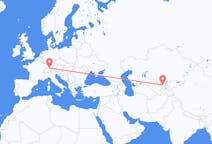 Flights from Tashkent to Friedrichshafen