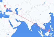Flyreiser fra Tawau, Malaysia til Suceava, Romania