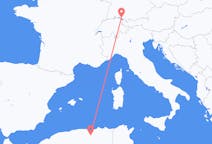 Flyrejser fra Sétif, Algeriet til Friedrichshafen, Tyskland