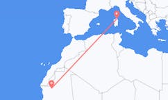 Vols d’Atar, Mauritanie pour Olbia, Italie