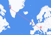 Flights from Ljubljana, Slovenia to Aasiaat, Greenland