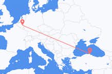 Flüge von Sinop, die Türkei nach Lüttich, Belgien