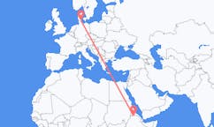 出发地 埃塞俄比亚希雷目的地 丹麦森纳堡的航班