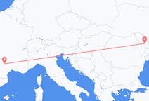 Flüge von Chișinău, die Republik Moldau nach Rodez, Frankreich