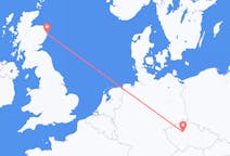Flights from Prague to Aberdeen