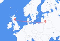 Flyreiser fra Vilnius, til Edinburgh