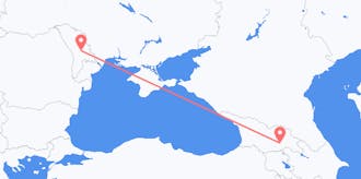 Voli dalla Georgia alla Moldavia
