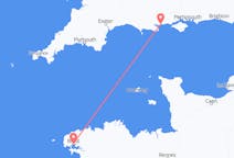 Flights from Bournemouth, the United Kingdom to Brest, France