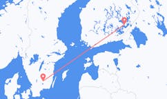 Fly fra Växjö til Savonlinna