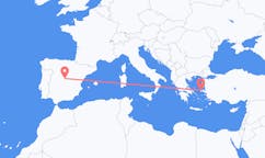 Flyg från Madrid till Chios