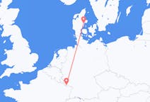 Flights from Saarbrücken to Aarhus