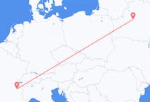 出发地 白俄罗斯明斯克目的地 法国Chambery的航班