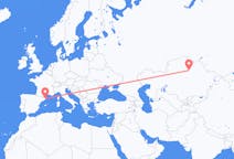 Flyreiser fra Nur-Sultan, til Girona