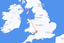 Flyg från Bristol, England till Douglas, Isle of Man
