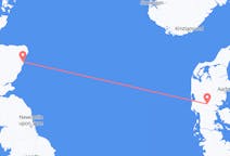 Flights from Aberdeen, Scotland to Billund, Denmark