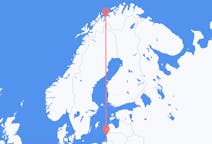 Loty z miasta Palanga do miasta Sørkjosen